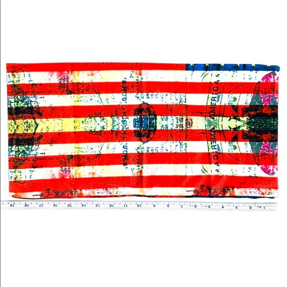 American Flag Rustic Tone Independence Day Gaiter - Picture 6 of 7